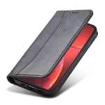 Magnet Fancy Case Case For Flip Cover Wallet Stand Black Kryt iPhone 14