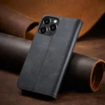 Magnet Fancy Case Case For Flip Cover Wallet Stand Black Kryt iPhone 14