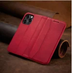 Magnet Fancy Case Case For Flip Cover Wallet Stand Red Kryt iPhone 14 Pro