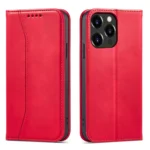 Magnet Fancy Case Case For Flip Cover Wallet Stand Red Kryt iPhone 14 Pro Max
