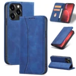 Magnet Fancy Case Case For Plus Flip Cover Wallet Stand Blue Kryt iPhone 14 Plus
