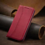 Magnet Fancy Case Case For Plus Flip Cover Wallet Stand Red Kryt iPhone 14 Plus