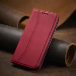 Magnet Fancy Case Case For Plus Flip Cover Wallet Stand Red Kryt iPhone 14 Plus