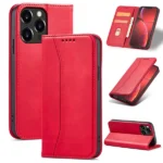 Magnet Fancy Case Case For Plus Flip Cover Wallet Stand Red Kryt iPhone 14 Plus