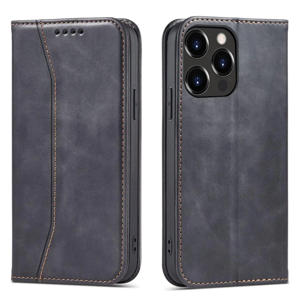Magnet Fancy Case Case For Pouch Wallet Card Holder Black Kryt iPhone 13 Pro Max