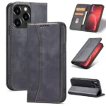 Magnet Fancy Case Case For Pouch Wallet Card Holder Black Kryt iPhone 13 Pro Max