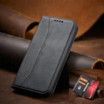 Magnet Fancy Case Case For Pouch Wallet Card Holder Black Kryt iPhone 13 Pro Max