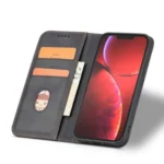 Magnet Fancy Case Case For Pouch Wallet Card Holder Black Kryt iPhone 13 Pro Max