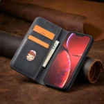 Magnet Fancy Case Case For Pouch Wallet Card Holder Black Kryt iPhone 13 Pro Max