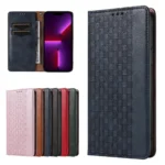 Magnet Strap Case Case For Flip Wallet Mini Lanyard Stand Blue Kryt iPhone 14