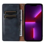 Magnet Strap Case Case For Flip Wallet Mini Lanyard Stand Blue Kryt iPhone 14