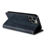 Magnet Strap Case Case For Flip Wallet Mini Lanyard Stand Blue Kryt iPhone 14 Pro Max