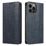 Magnet Strap Case Case For Flip Wallet Mini Lanyard Stand Blue Kryt iPhone 14 Pro Max
