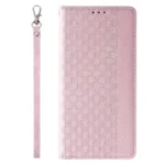 Magnet Strap Case Case For Flip Wallet Mini Lanyard Stand Pink Kryt iPhone 14 Pro