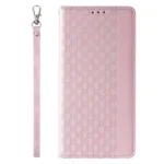 Magnet Strap Case Case For Flip Wallet Mini Lanyard Stand Pink Kryt iPhone 14 Pro Max