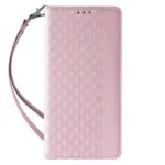 Magnet Strap Case Case For Plus Flip Wallet Mini Lanyard Stand Pink Kryt iPhone 14 Plus