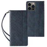 Magnet Strap Case Case For Pouch Wallet + Mini Lanyard Pendant Blue Kryt iPhone 13 Pro