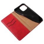 Magnet Strap Case Case With Flip Wallet Mini Lanyard Stand Red Kryt iPhone 14 Pro