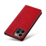 Magnet Strap Case Case With Flip Wallet Mini Lanyard Stand Red Kryt iPhone 14 Pro
