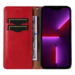 Magnet Strap Case Case With Flip Wallet Mini Lanyard Stand Red Kryt iPhone 14 Pro