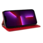 Magnet Strap Case Case With Flip Wallet Mini Lanyard Stand Red Kryt iPhone 14 Pro
