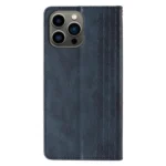 Magnet Strap Case Flip Wallet Mini Lanyard Stand Blue Kryt iPhone 14 Pro