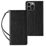 Magnet Strap Case For Pouch Wallet + Mini Lanyard Pendant Black Kryt iPhone 12 Pro Max