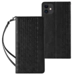 Magnet Strap Case For Pouch Wallet + Mini Lanyard Pendant Black Kryt iPhone 13