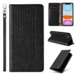 Magnet Strap Case For Pouch Wallet + Mini Lanyard Pendant Black Kryt iPhone 13