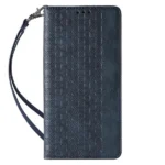 Magnet Strap Case For Pouch Wallet + Mini Lanyard Pendant Blue Kryt iPhone 12 Pro Max