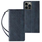 Magnet Strap Case For Pouch Wallet + Mini Lanyard Pendant Blue Kryt iPhone 12 Pro Max