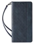 Magnet Strap Case For Pouch Wallet + Mini Lanyard Pendant Blue Kryt iPhone 12 Pro Max