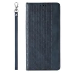 Magnet Strap Case For Pouch Wallet + Mini Lanyard Pendant Blue Kryt iPhone 12 Pro Max