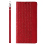 Magnet Strap Case Plus Case With Flip Wallet Mini Lanyard Stand Red Kryt iPhone 14 Plus