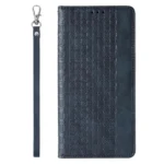 Magnet Strap Pouch Wallet + Mini Lanyard Pendant Blue Kryt iPhone 12 Pro