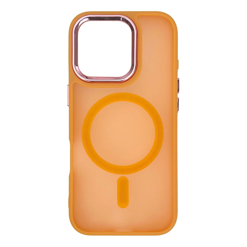 Magnetic Collection MagSafe Case Orange Kryt iPhone 16 Pro