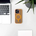 Magnetic Collection MagSafe Case Orange Kryt iPhone 16 Pro