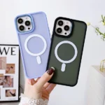 Magnetic Color Matte Case For - Black Kryt iPhone 15 Pro