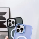 Magnetic Color Matte Case For - Black Kryt iPhone 15 Pro Max