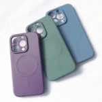 MagSafe Compatible Silicone Case For Silicone Case - Cream Kryt iPhone 15