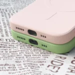 MagSafe Compatible Silicone Case For Silicone Case - Cream Kryt iPhone 15 Pro