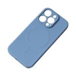 MagSafe Compatible Silicone Case For Silicone Case - Navy Blue Kryt iPhone 15 Pro Max