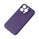 MagSafe Compatible Silicone Case For Silicone Case - Purple Kryt iPhone 15 Pro