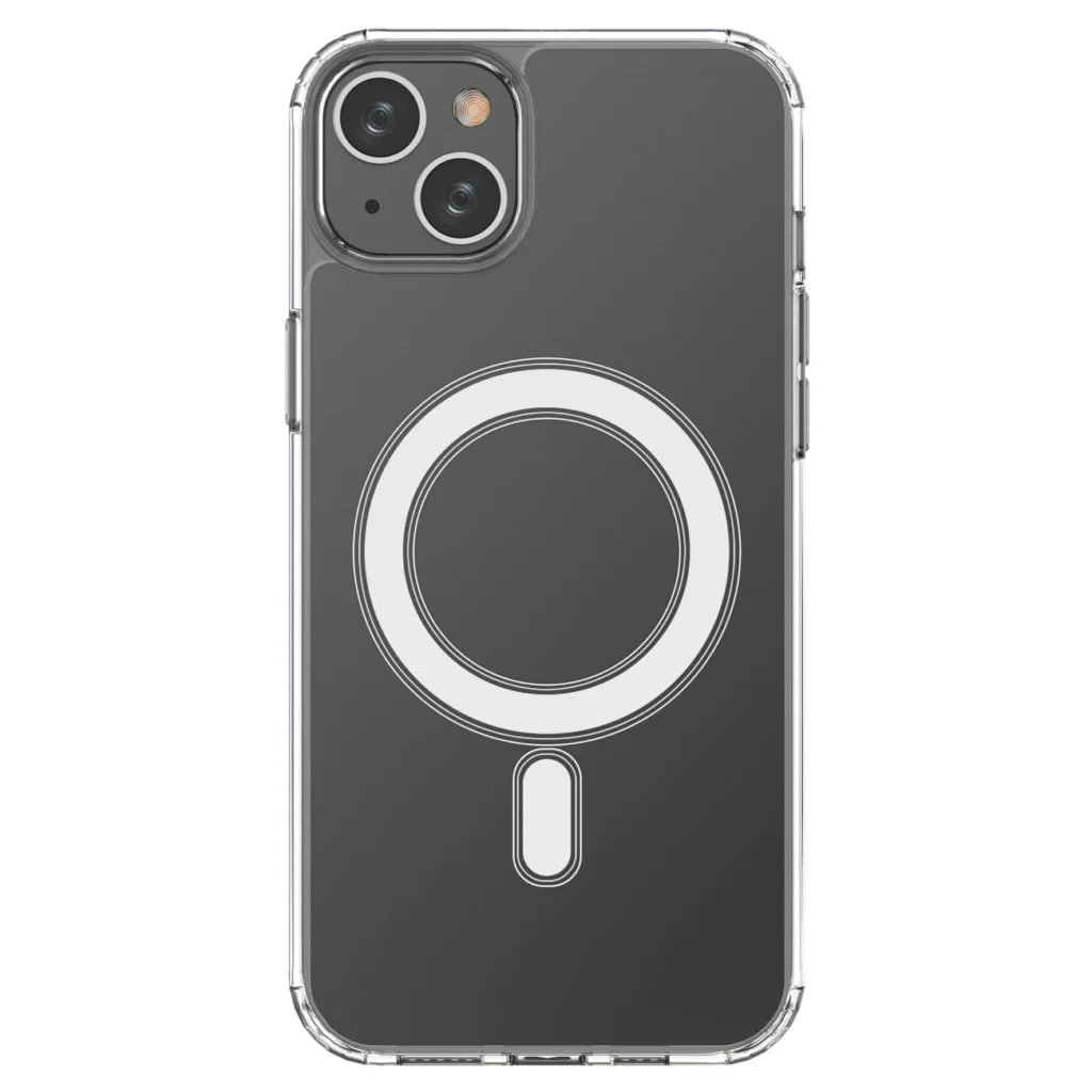 MagSafe Plus Clear Magnetic Case - Transparent Kryt iPhone 15 Plus