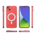 MagSafe Plus Clear Magnetic Case - Transparent Kryt iPhone 15 Plus