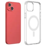 MagSafe Plus Clear Magnetic Case - Transparent Kryt iPhone 15 Plus