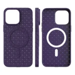 MagSafe Woven Case For - Navy Blue Kryt iPhone 15