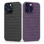 MagSafe Woven Case For - Navy Blue Kryt iPhone 15 Pro