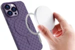 MagSafe Woven Case For - Purple Kryt iPhone 15