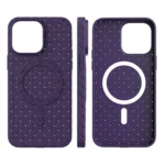 MagSafe Woven Case For - Purple Kryt iPhone 15